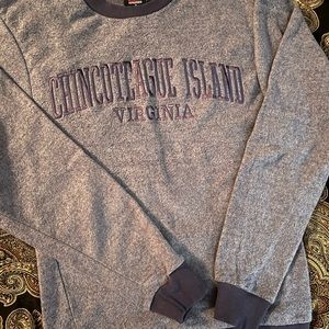 Chincoteague crew sweatshirt size small